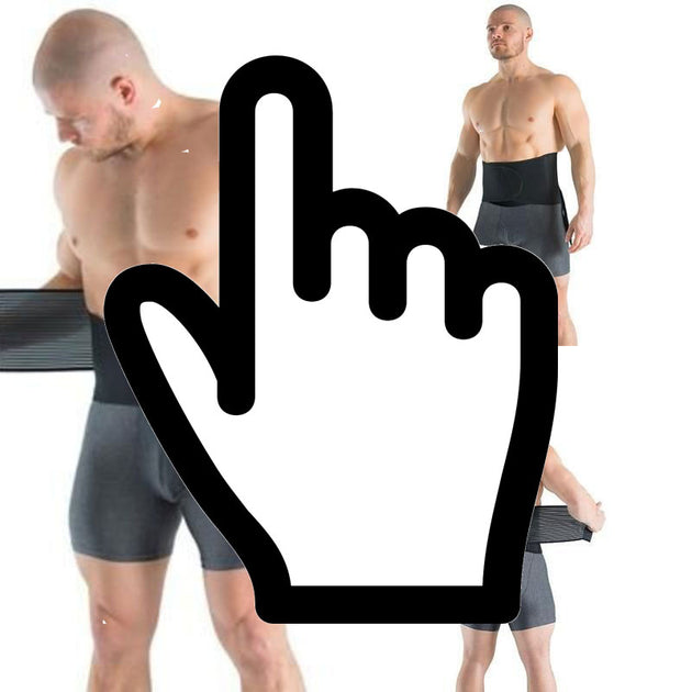 Gymstick Back Support 2.0 Prisvärt ländryggstöd